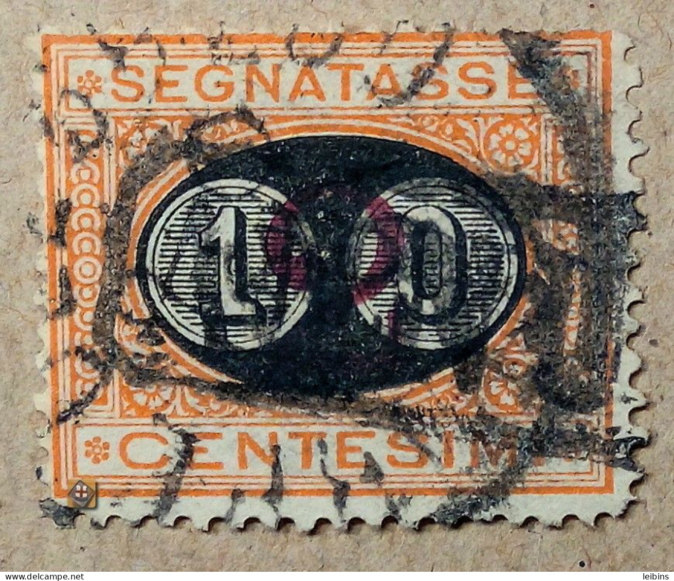 1890 Italien Mi.P 15, 10/2c /o - Postage Due