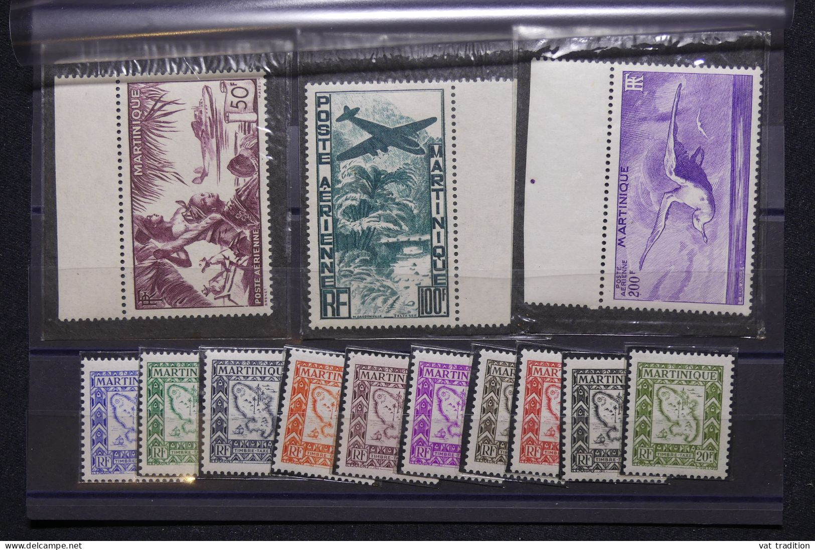 MARTINIQUE - PA Et Taxe, Le Tout ** - A 627 - Airmail