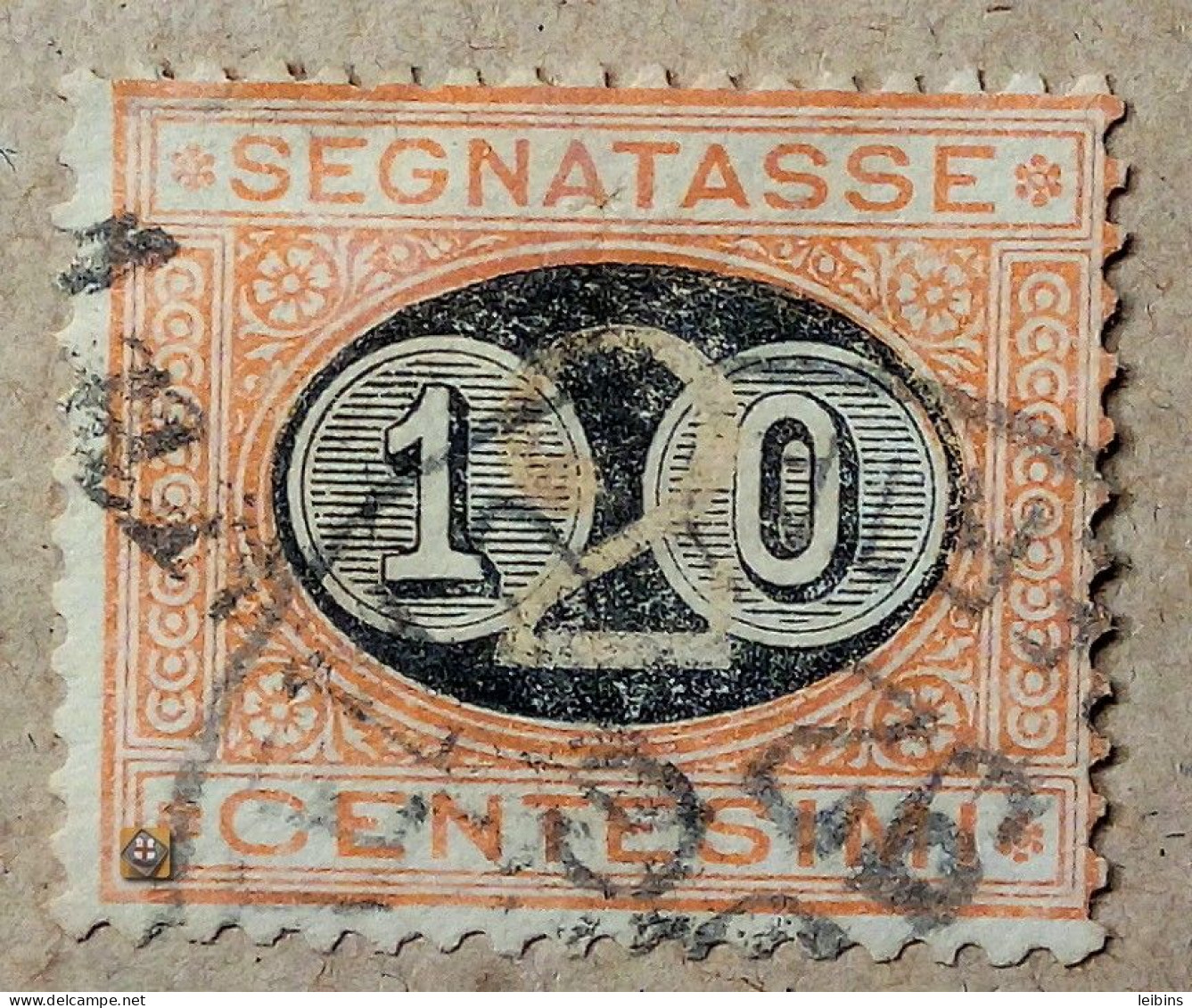 1890 Italien Mi.P 15, 10/2c /o - Portomarken