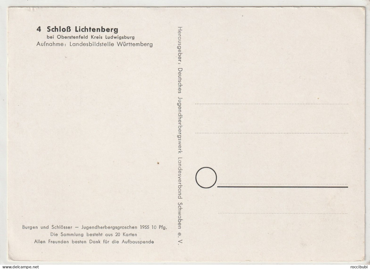 Schloß Lichtenberg Bei Oberstenfeld, Kreis Ludwigsburg, Baden-Württemberg - Ludwigsburg