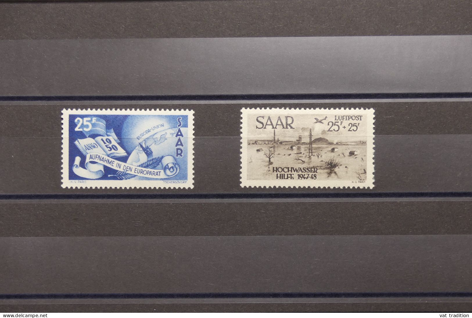 SARRE - PA 12 + N° 277 Les 2 ** - A 632 - Airmail