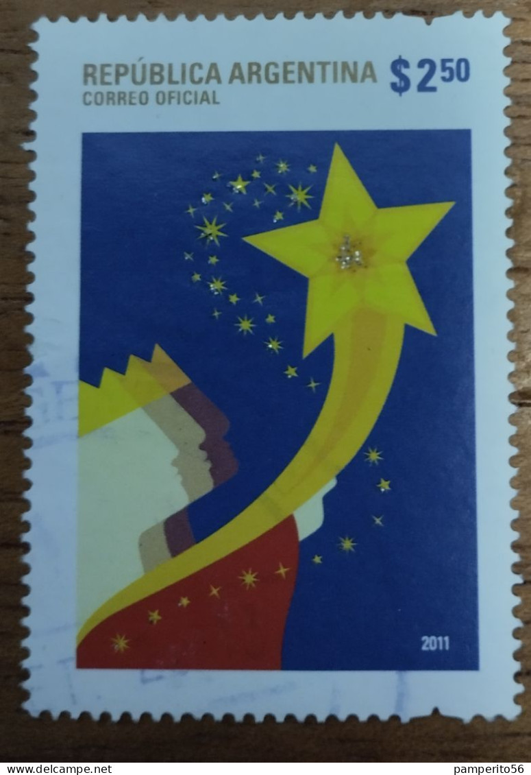 ARGENTINA - AÑO 2011 - NAVIDAD 2011. Used - Used Stamps