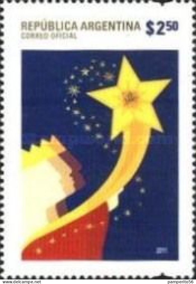 ARGENTINA - AÑO 2011 - NAVIDAD 2011. MNH - Used Stamps