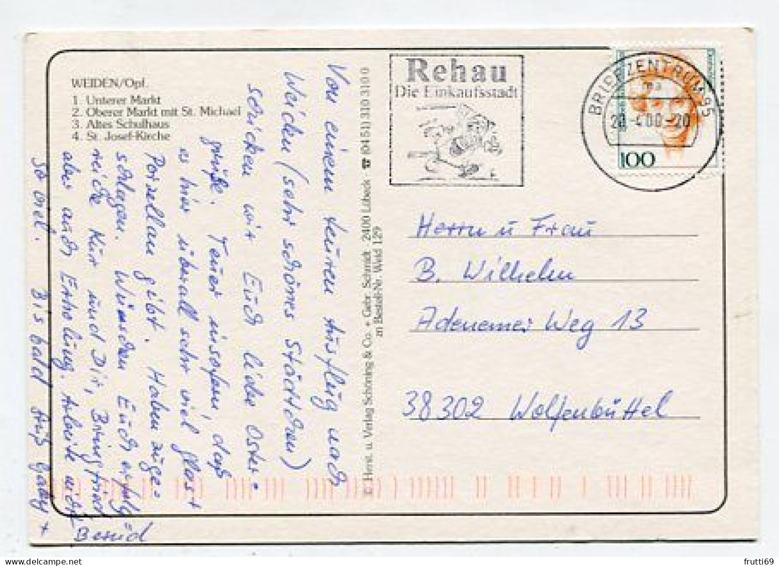 AK 144244 GERMANY - Weidau - Weiden I. D. Oberpfalz