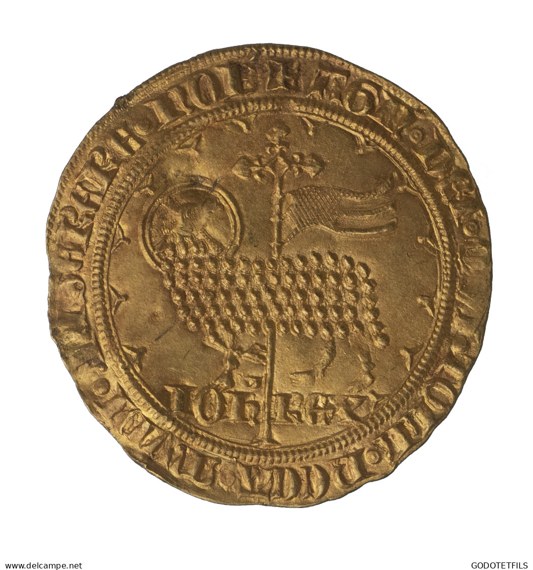 Jean II Le Bon Mouton Dor 1355 - 1350-1364 Jan II Van Frankrijk (De Goede)