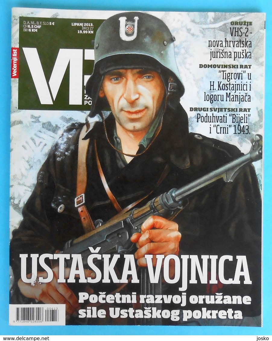 WW2 - CROATIA ARMY - JURE FRANCETIC - NDH USTASE PAVELIC * VP Magazine For Military History * Kroatien Croazia Croatie - Autres & Non Classés