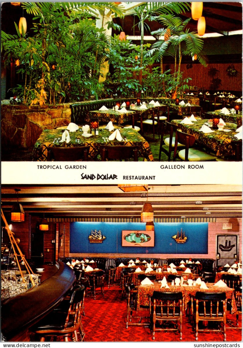 Florida St Petersburg Sand Dollar Restaurant And Lounge Tropical Garden And Galleon Room - St Petersburg