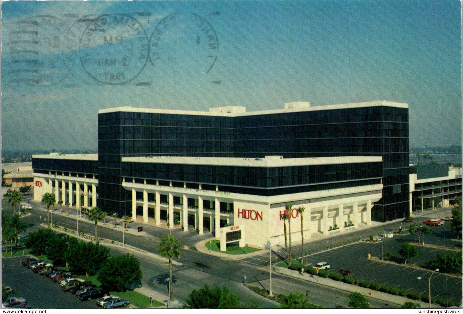 California Anaheim The Hilton Hotel And Towers 1987 - Anaheim