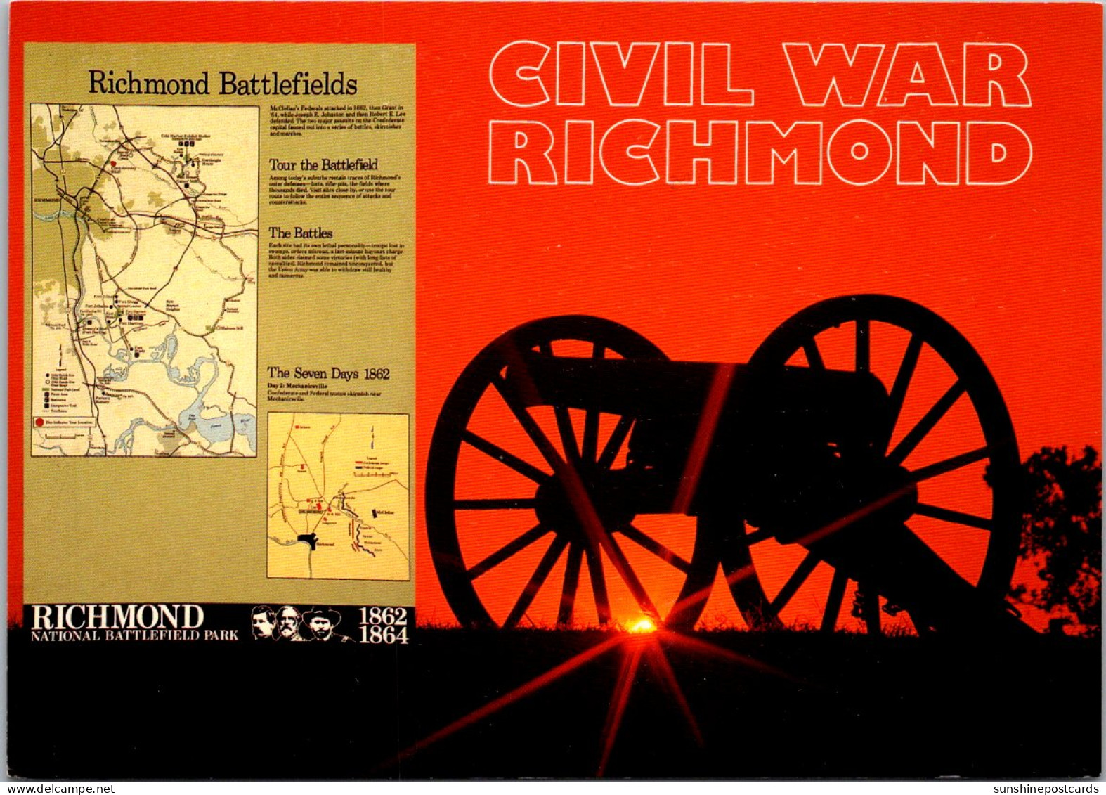 Virgina Richmond Civil War The Richmond National Battlefield Park  - Richmond