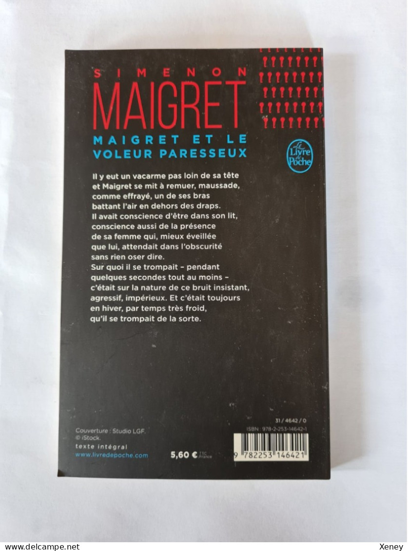 Georges Simenon "Maigret Et Le Voleur Paresseux" - Simenon