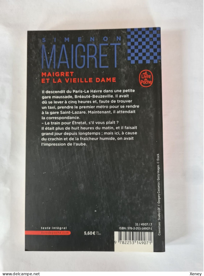 Georges Simenon "Maigret Et La Vieille Dame" - Simenon