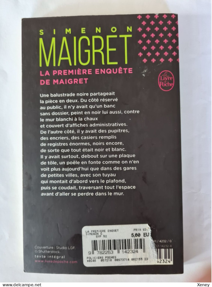 Georges Simenon "La Première Enquête De Maigret" - Simenon