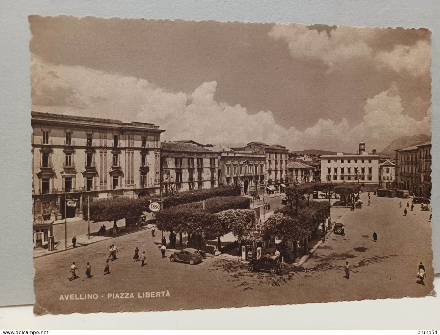 3 Cartoline Avellino,piazza Libertà,didtributore,via Mancini,auto Fiat Topolino Giardinetta,cordo Vittorio Emanuele - Avellino