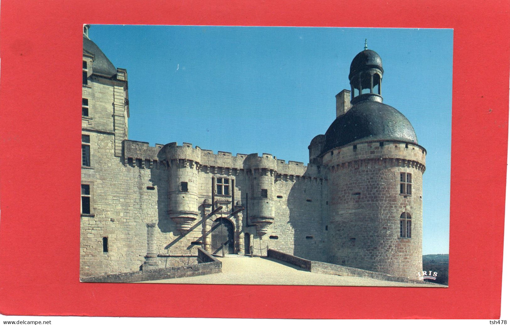 24---HAUTEFORT---le Pont-levis Et La Tour Fin Du XVIè Siècle---voir 2 Scans - Hautefort