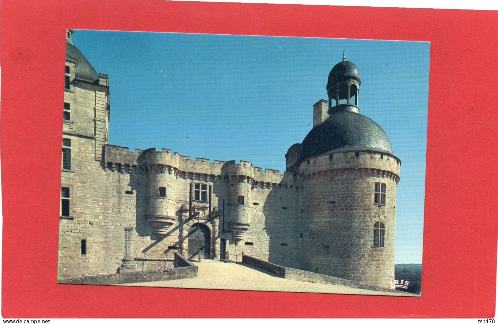 24---HAUTEFORT---le Pont-levis Et La Tour Fin Du XVIè Siècle---voir 2 Scans - Hautefort