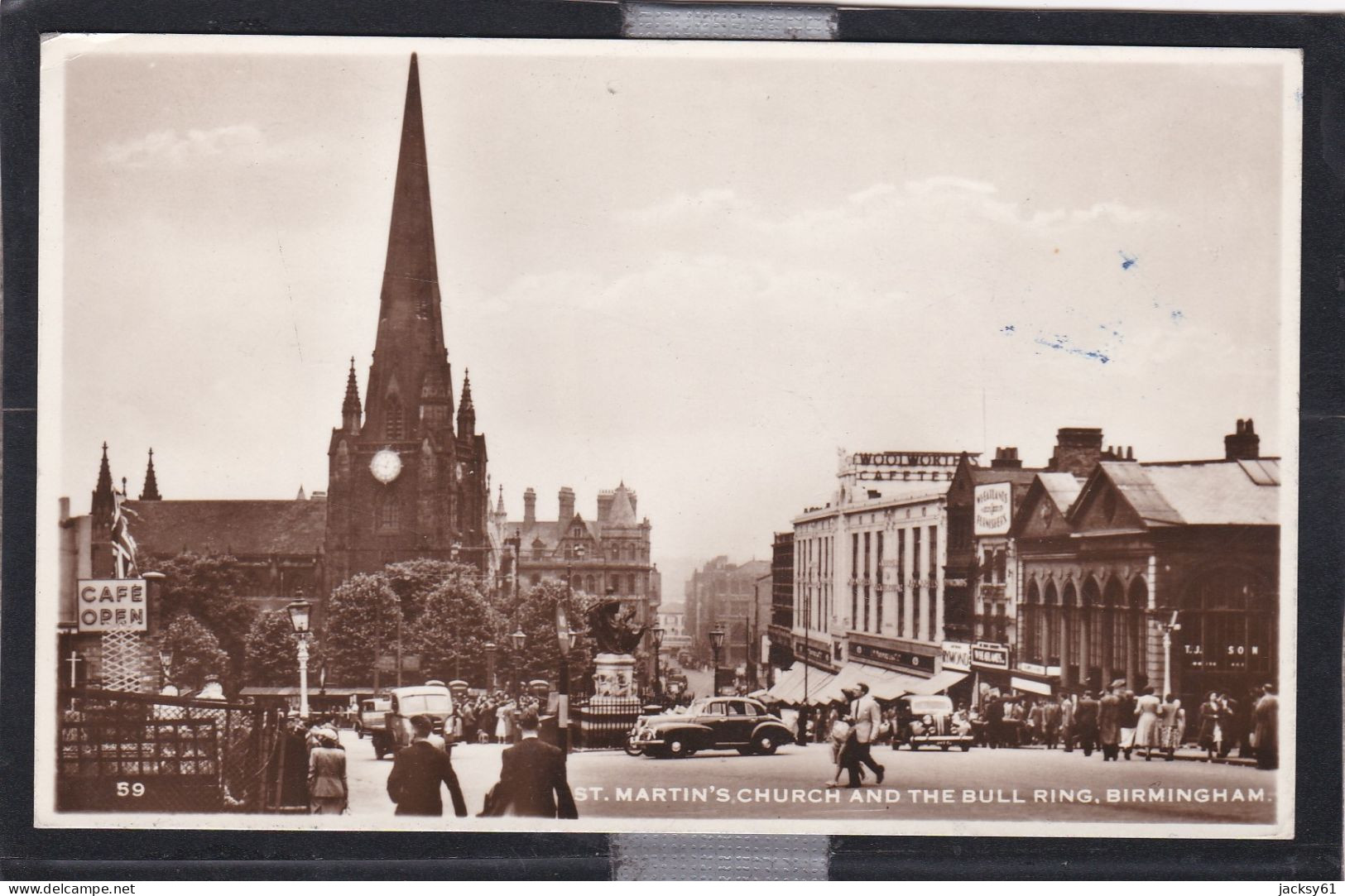 St.martin's Church And The Bull Ring. Birminghan - Birmingham