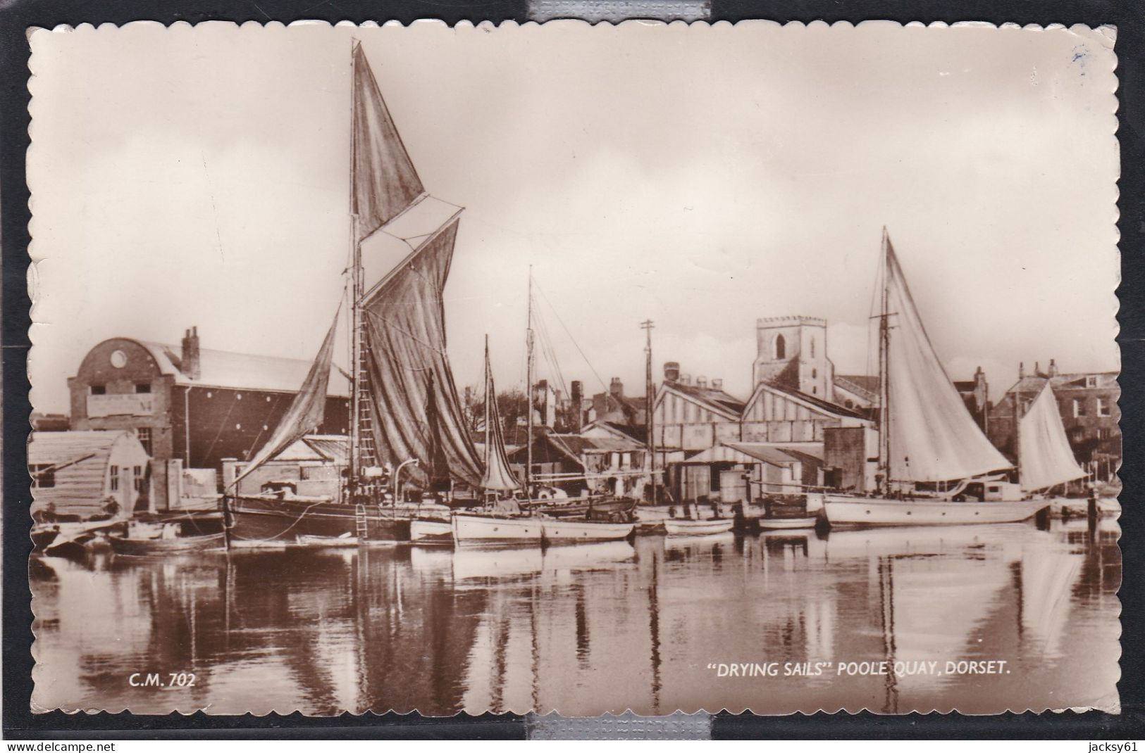 "drying Sails" Poole Quay, Dorset - Weymouth