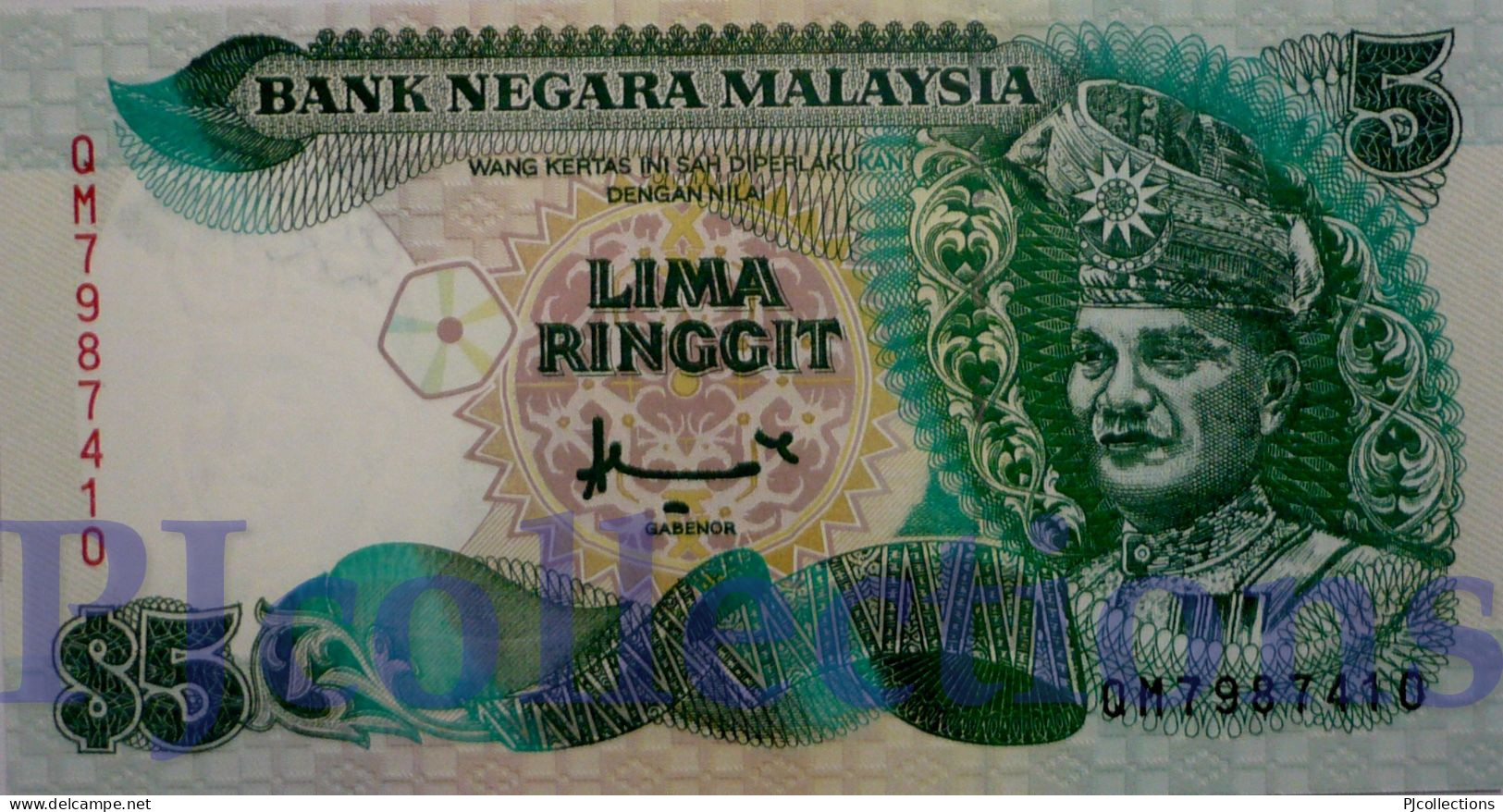 MALAYSIA 5 RINGGIT 1998 PICK 35A UNC - Malaysia