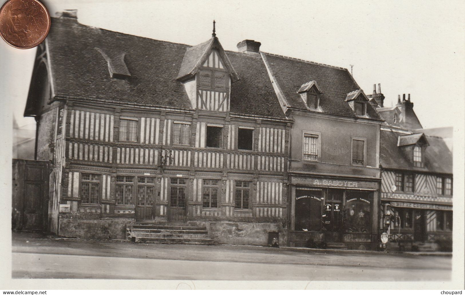 61 - Carte Postale Ancienne De   VIMOUTIERS   Ancienne Hostellerie Des Moines - Vimoutiers