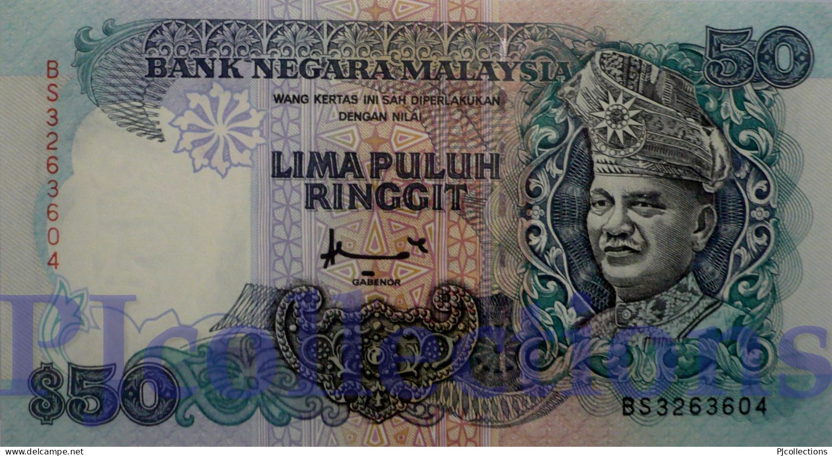 MALAYSIA 50 RINGGIT 1997 PICK 31D UNC - Malasia