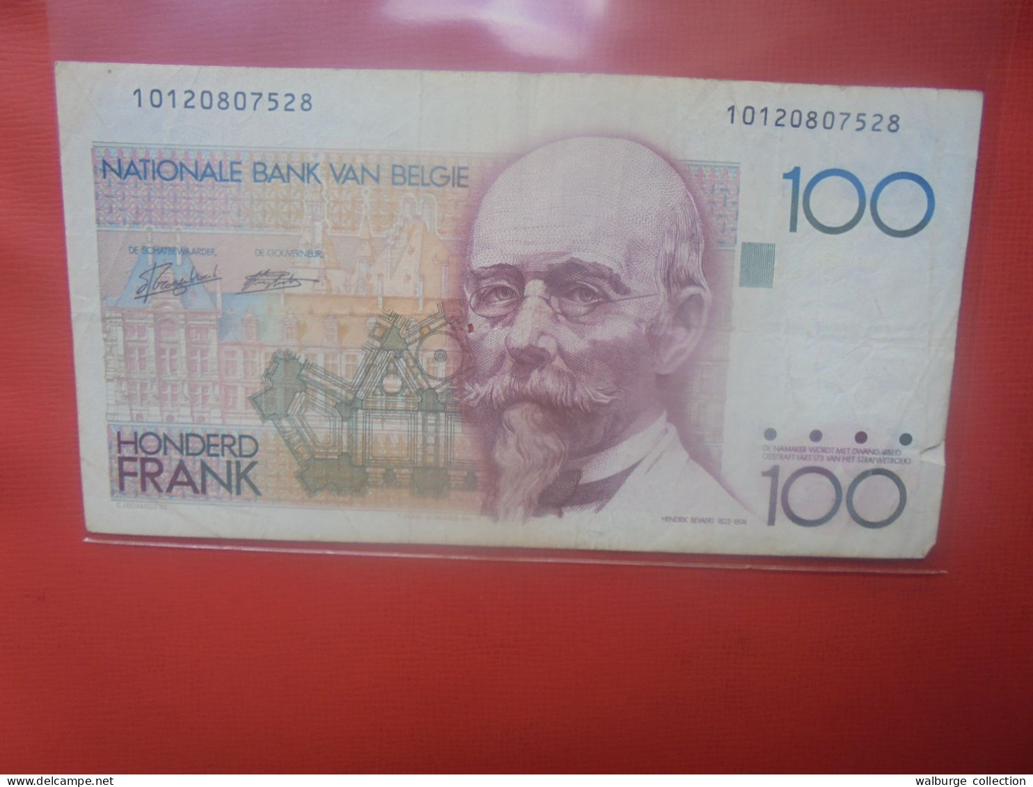 BELGIQUE 100 Francs 1982-94 Circuler (B.18) - 100 Frank