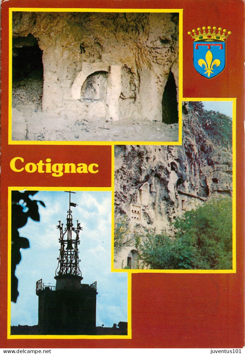 CPSM Cotignac-Multivues-Timbre    L2298 - Cotignac