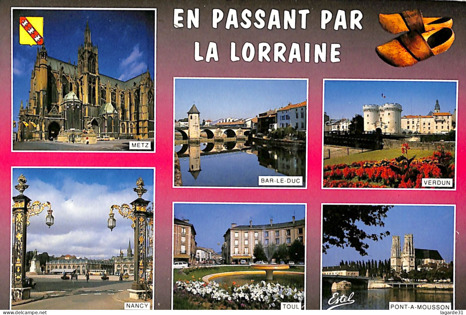 FRANCE En Passant Par La Lorraine " Cachet T Taxe 1996 - Lorraine