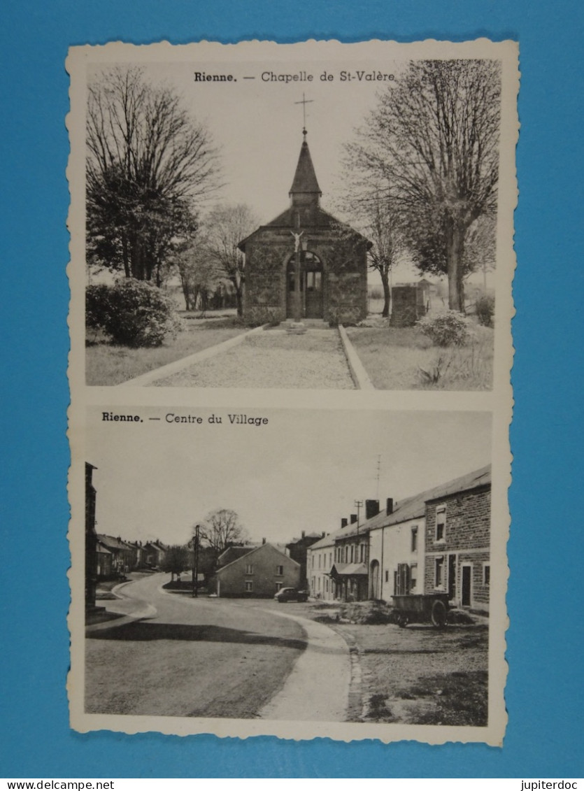 Rienne Chapelle De St-Valère Centre Du Village - Gedinne