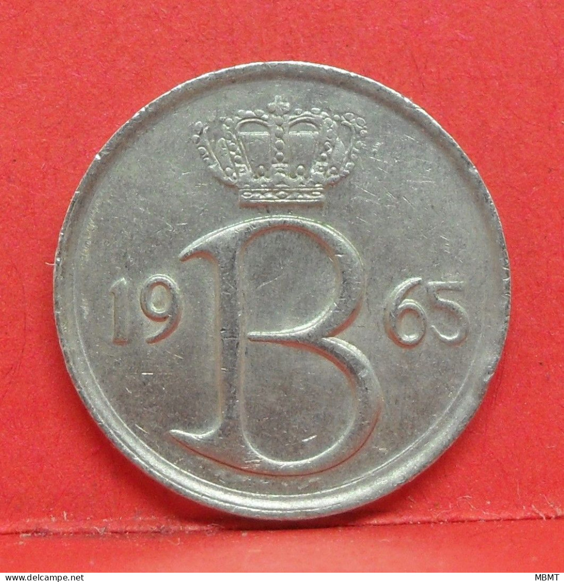 25 Centimes 1965 - TTB - Pièce Monnaie Belgique - Article N°1682 - 25 Cent