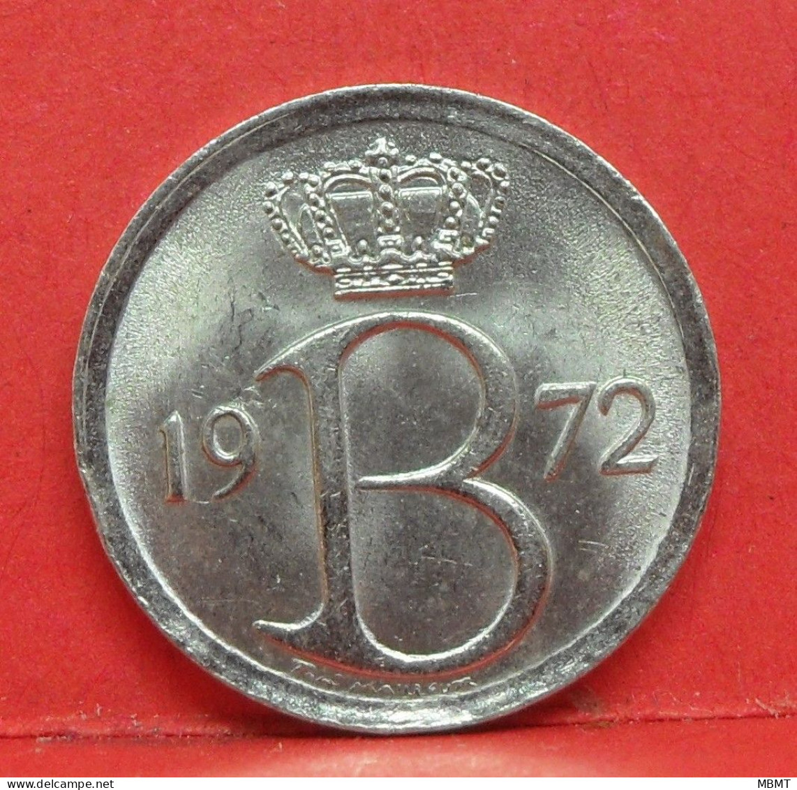 25 Centimes 1972 - SUP - Pièce Monnaie Belgique - Article N°1690 - 25 Centimes