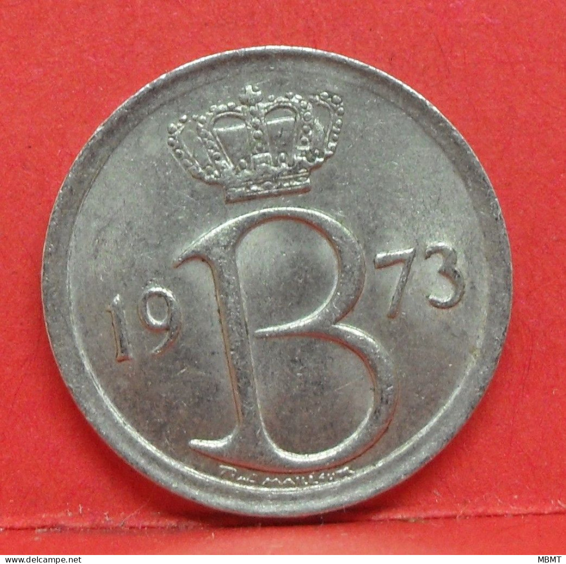 25 Centimes 1973 - TTB - Pièce Monnaie Belgique - Article N°1691 - 25 Cents