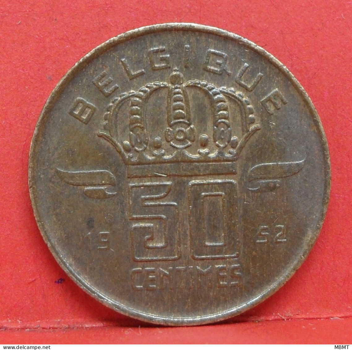 50 Centimes 1952 - SUP - Pièce Monnaie Belgique - Article N°1700 - 50 Cents