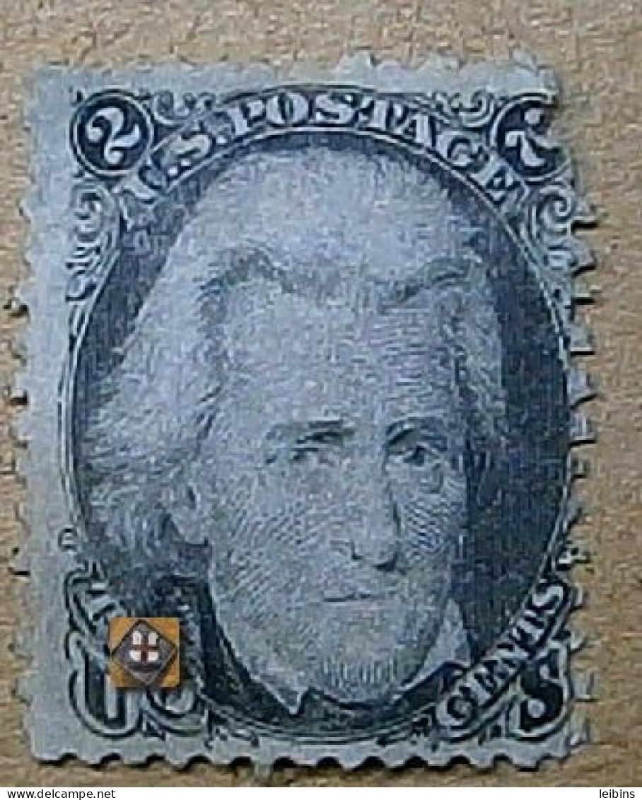 1861 USA Mi.17, 2c /+ ! - Unused Stamps