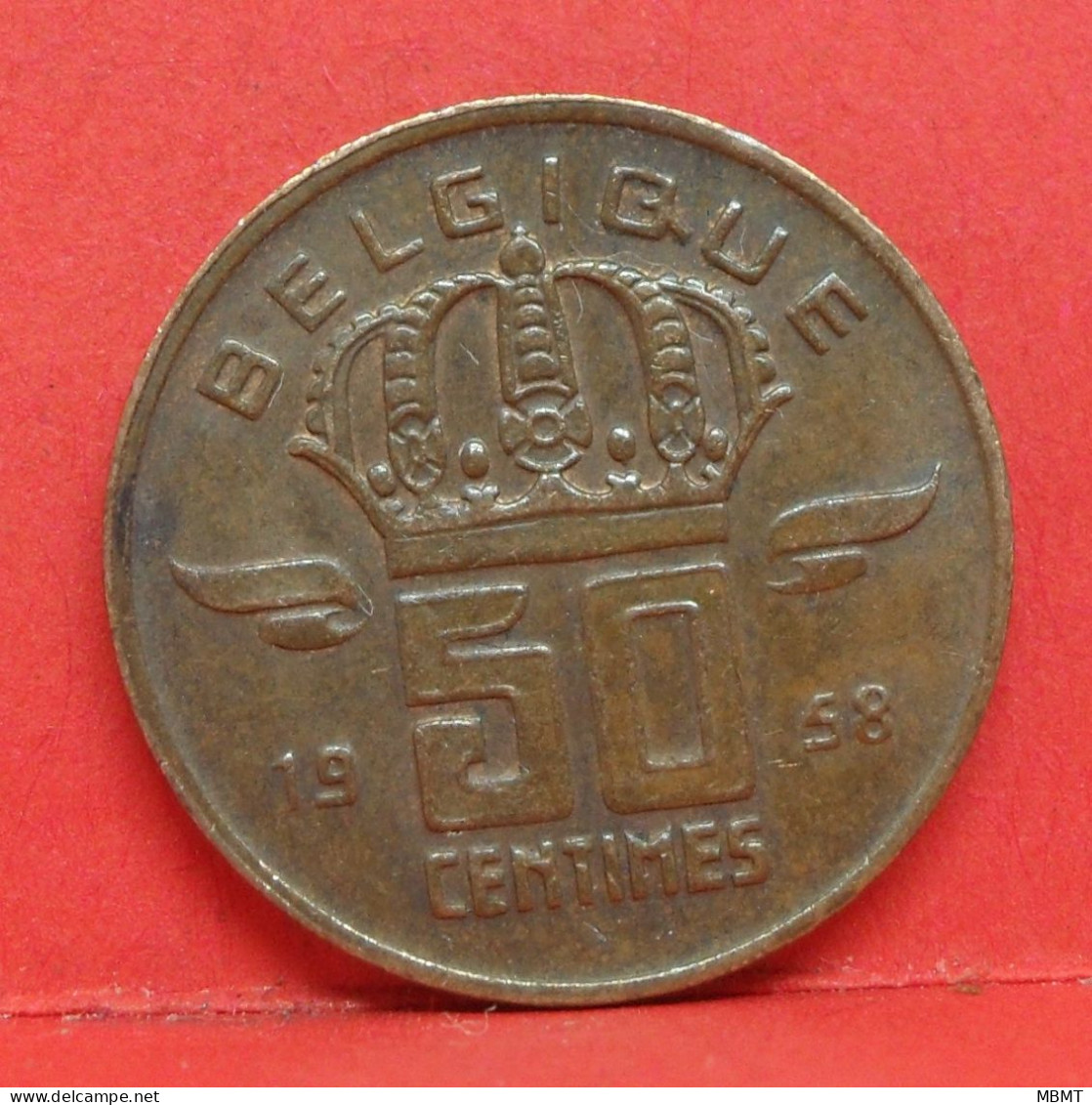 50 Centimes 1958 - SUP - Pièce Monnaie Belgique - Article N°1707 - 50 Cent