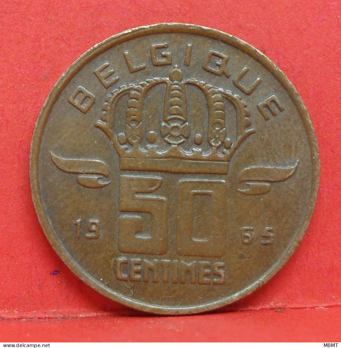 50 Centimes 1965 - TTB - Pièce Monnaie Belgique - Article N°1711 - 50 Cent