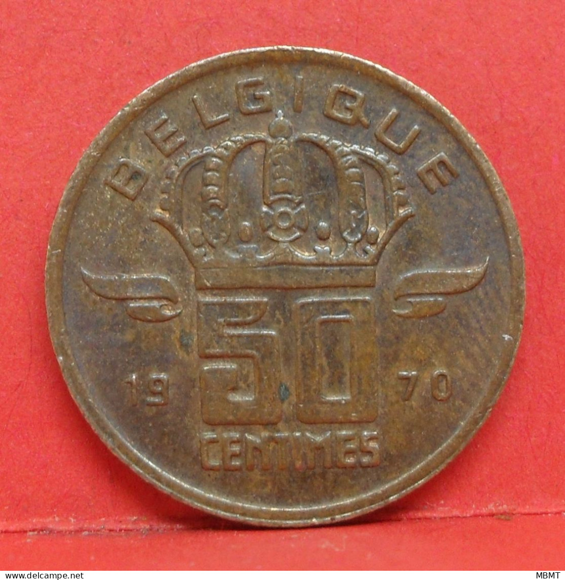 50 Centimes 1970 - TTB - Pièce Monnaie Belgique - Article N°1716 - 50 Cents
