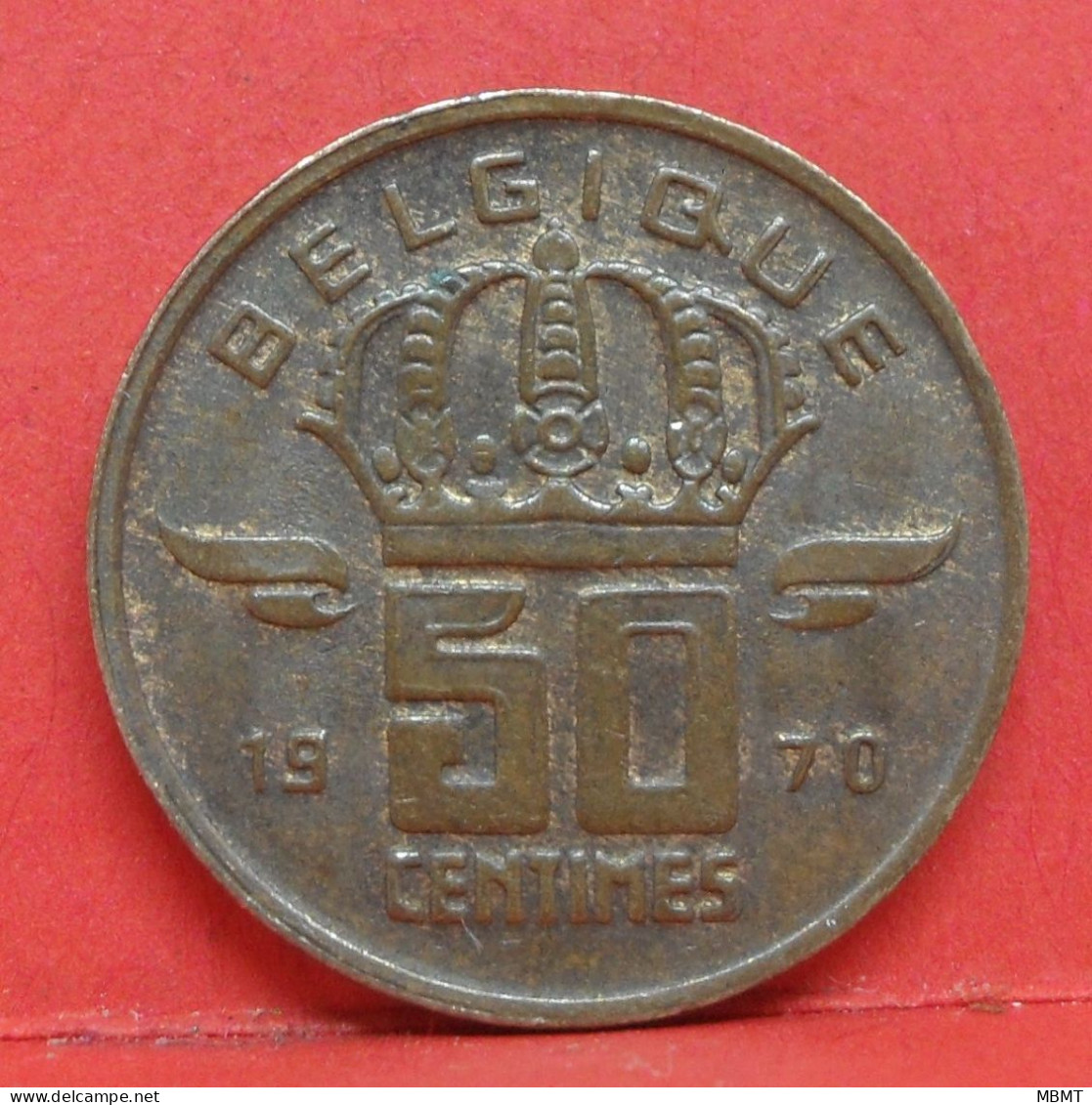 50 Centimes 1970 - SUP - Pièce Monnaie Belgique - Article N°1717 - 50 Cent