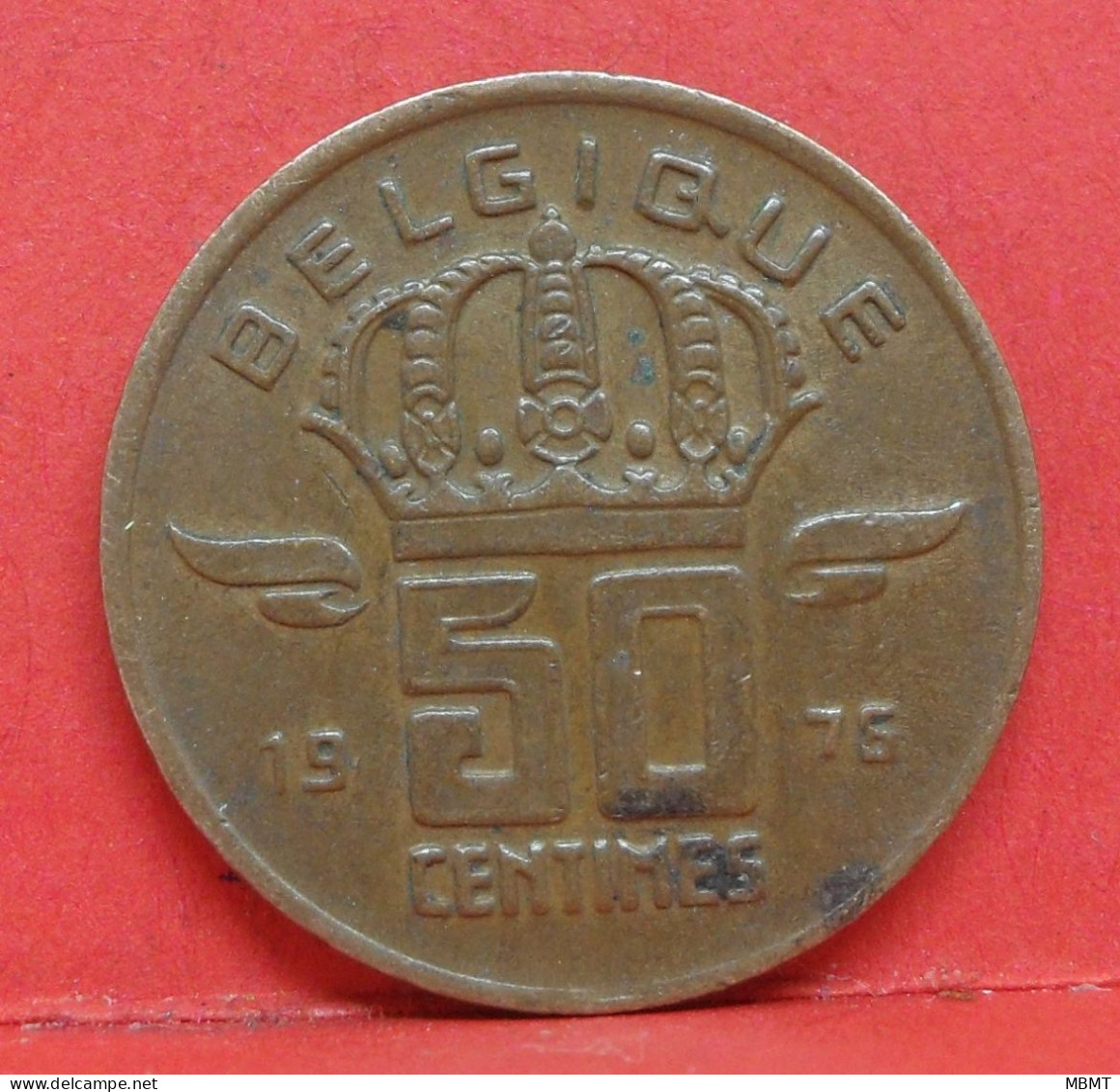 50 Centimes 1976 - TTB - Pièce Monnaie Belgique - Article N°1721 - 50 Cent