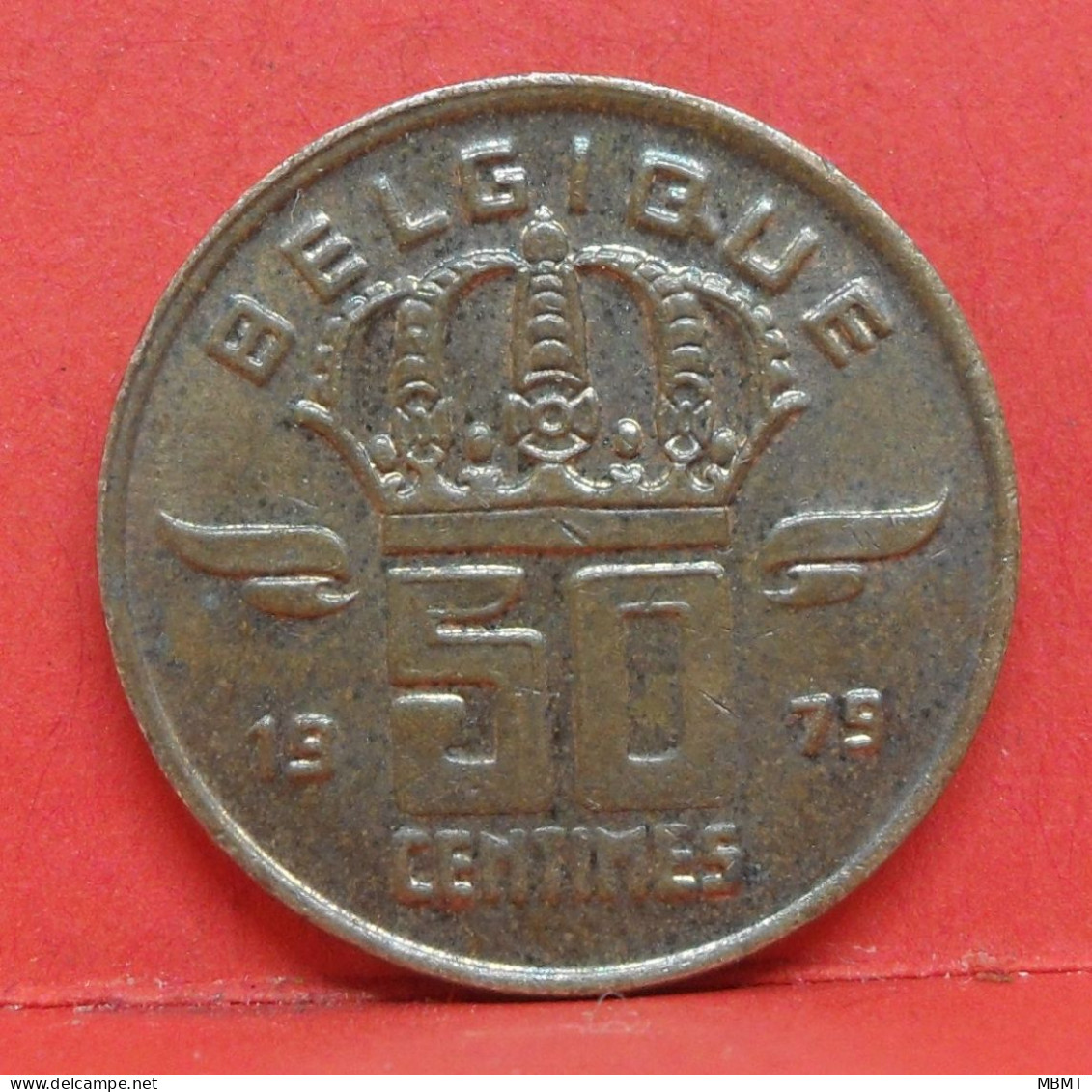 50 Centimes 1979 - SUP - Pièce Monnaie Belgique - Article N°1724 - 50 Centimes