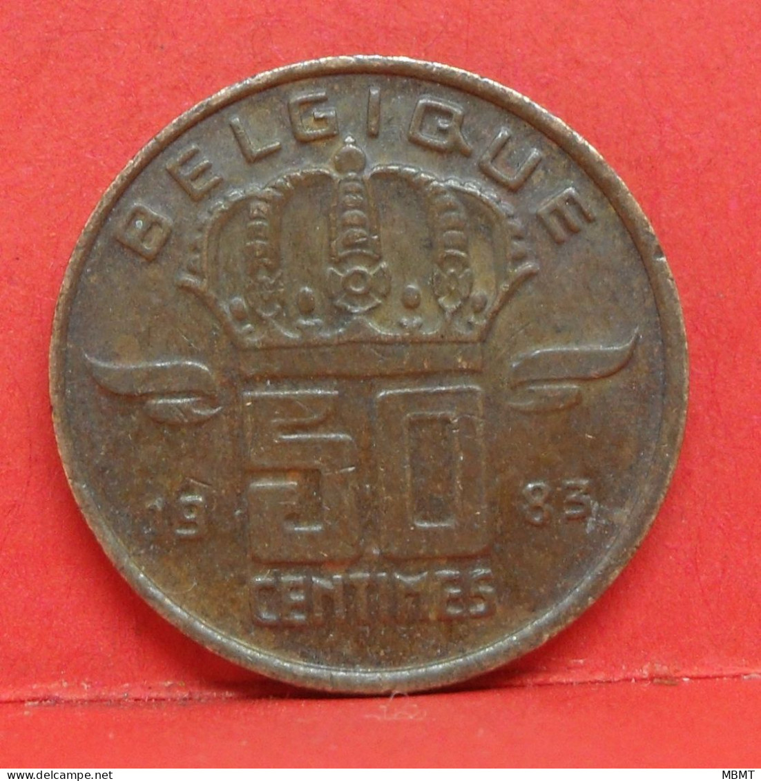 50 Centimes 1983 - TTB - Pièce Monnaie Belgique - Article N°1728 - 50 Cent