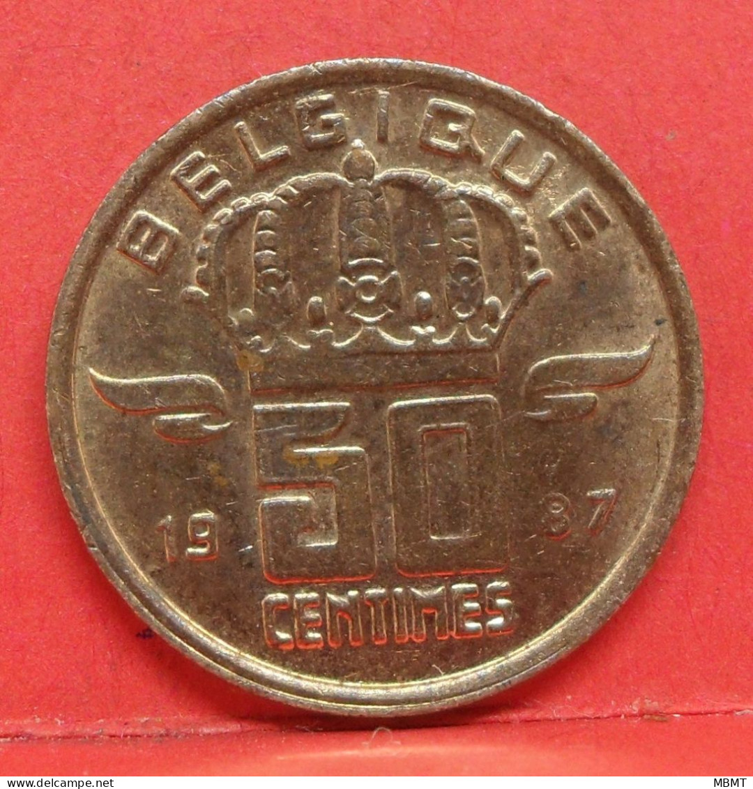 50 Centimes 1987 - SUP - Pièce Monnaie Belgique - Article N°1730 - 50 Cent