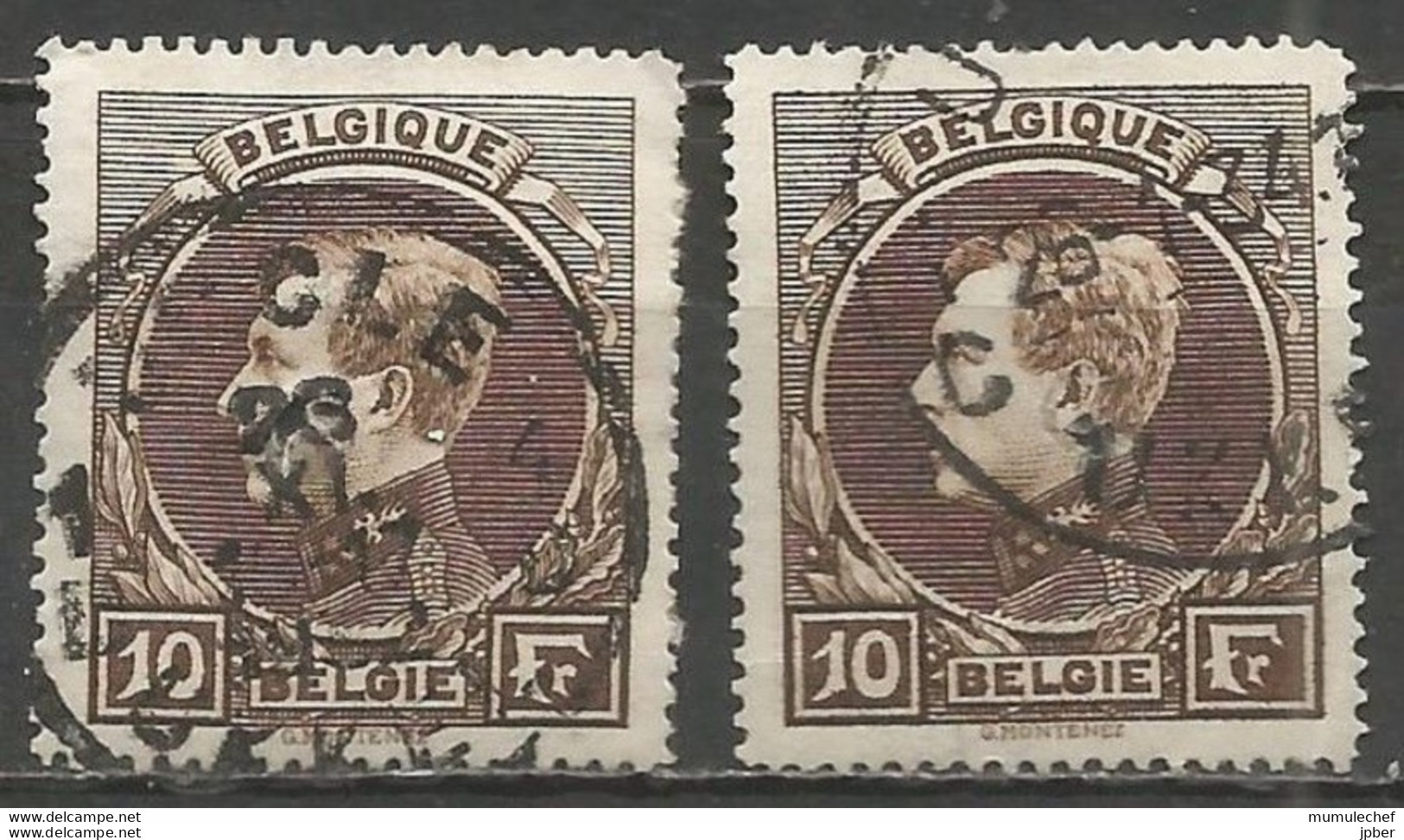 Belgique - Grand Montenez - N°289 Obl. UCCLE ( 2ex.) - 1929-1941 Gran Montenez