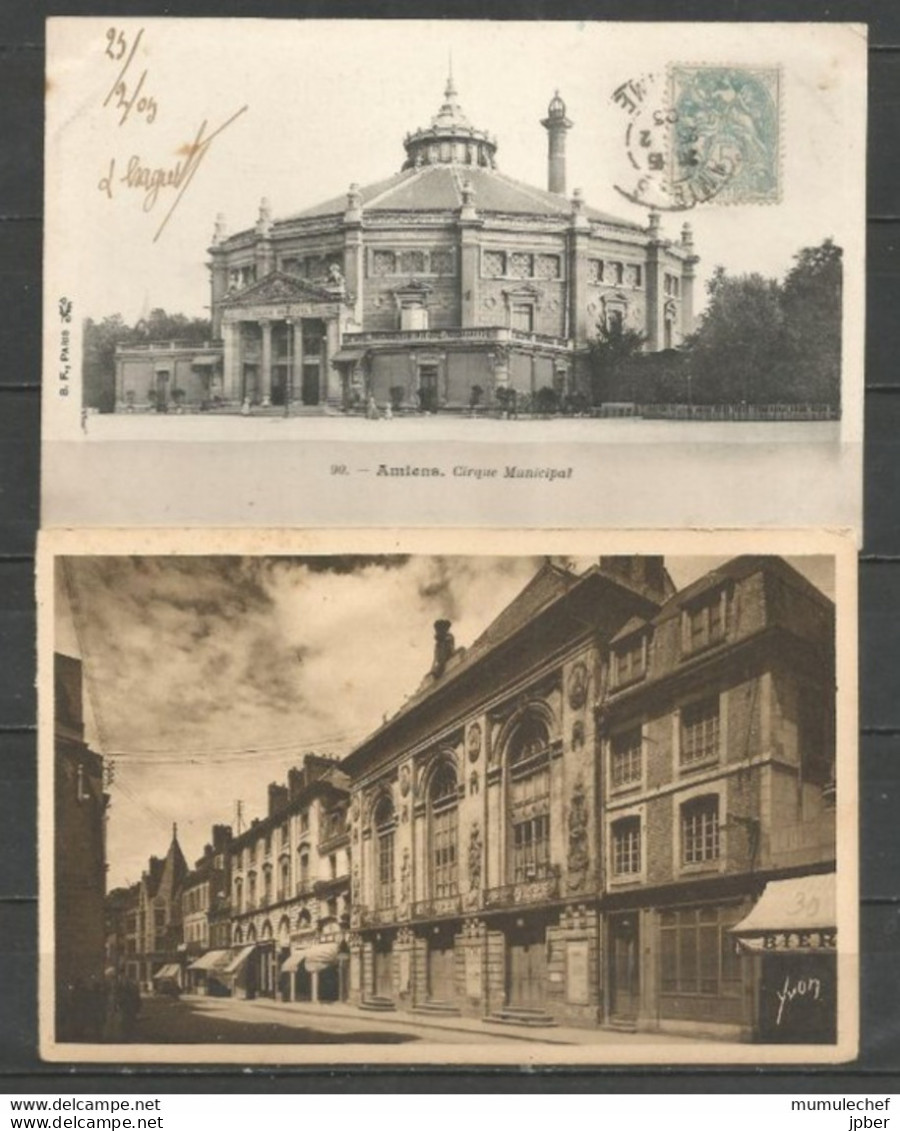 AMIENS - Cirque Municipal Et Théâtre - Amiens