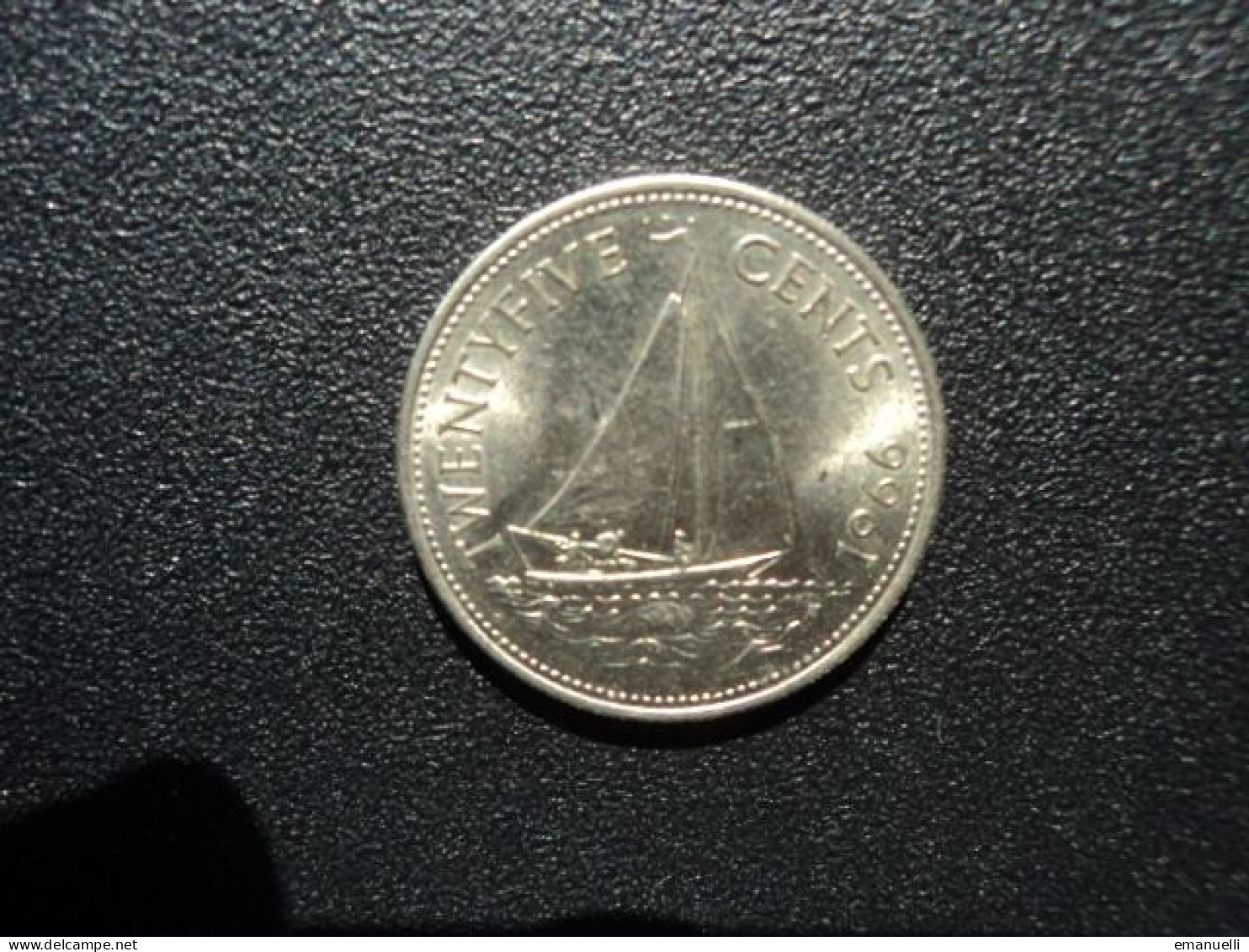 BAHAMAS * : 25 CENTS   1966   KM 6          SUP+ - Bahamas