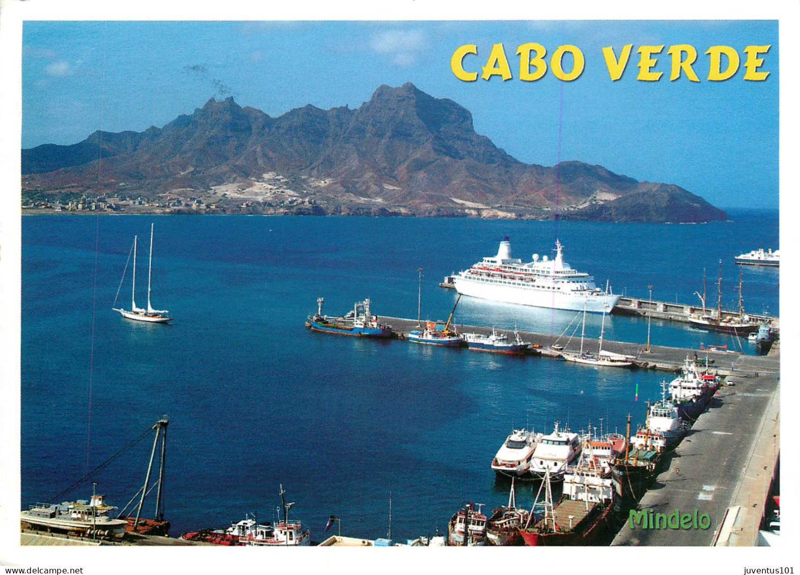 CPSM Capo Verde-S.Vicente-Mindelo-Beau Timbre       L2293 - Cap Vert