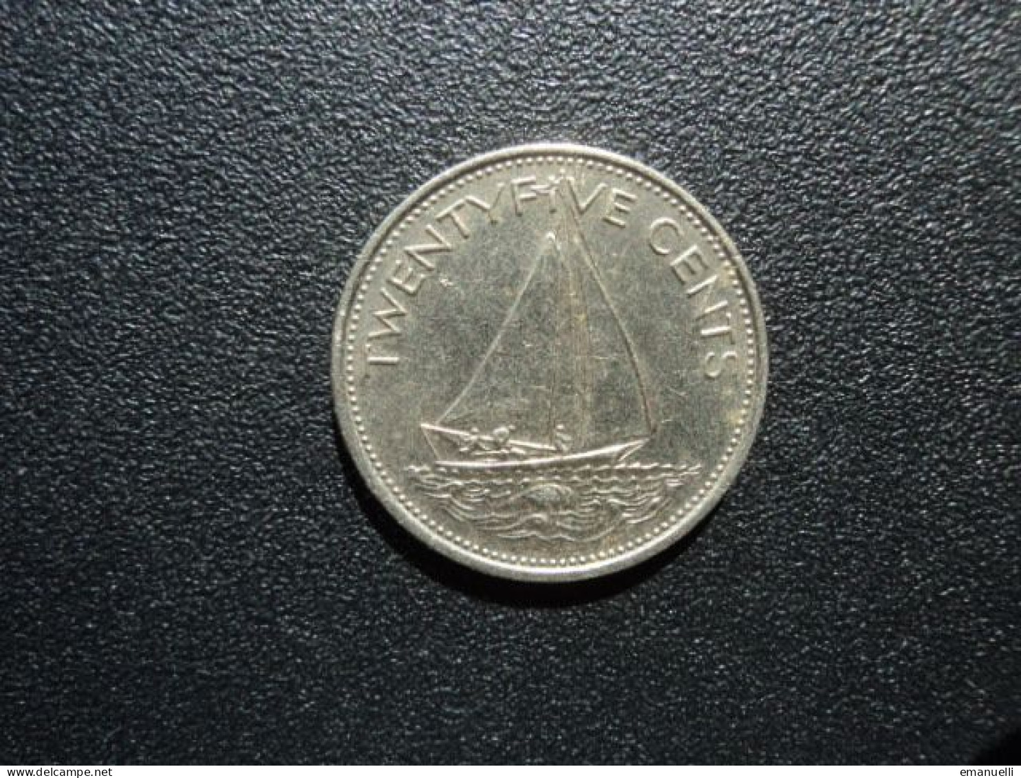 BAHAMAS * : 25 CENTS   1977   KM 63.1          SUP+ - Bahama's