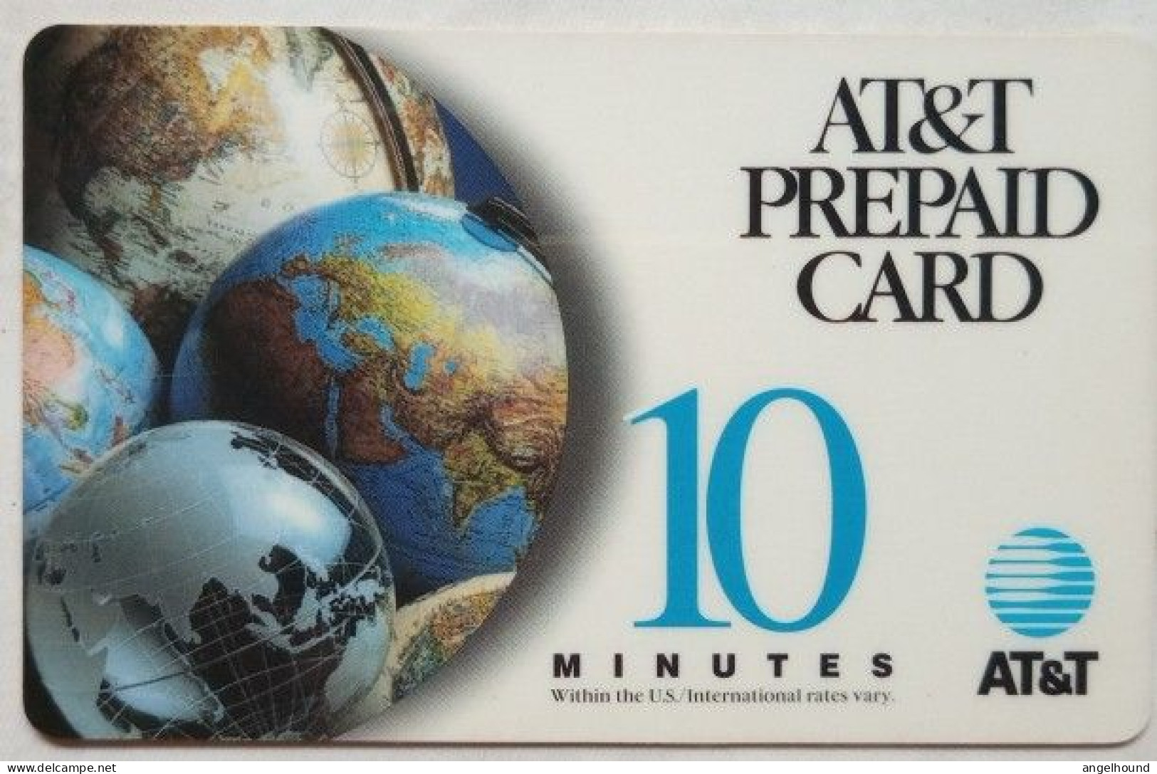 USA  AT&T  10 Minutes Card - AT&T