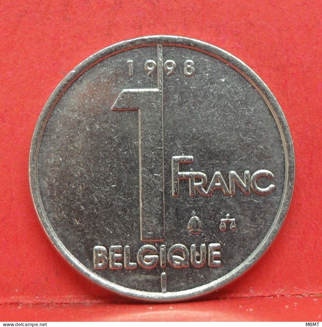 1 Franc 1998 - TTB - Pièce Monnaie Belgique - Article N°1800 - 1 Frank