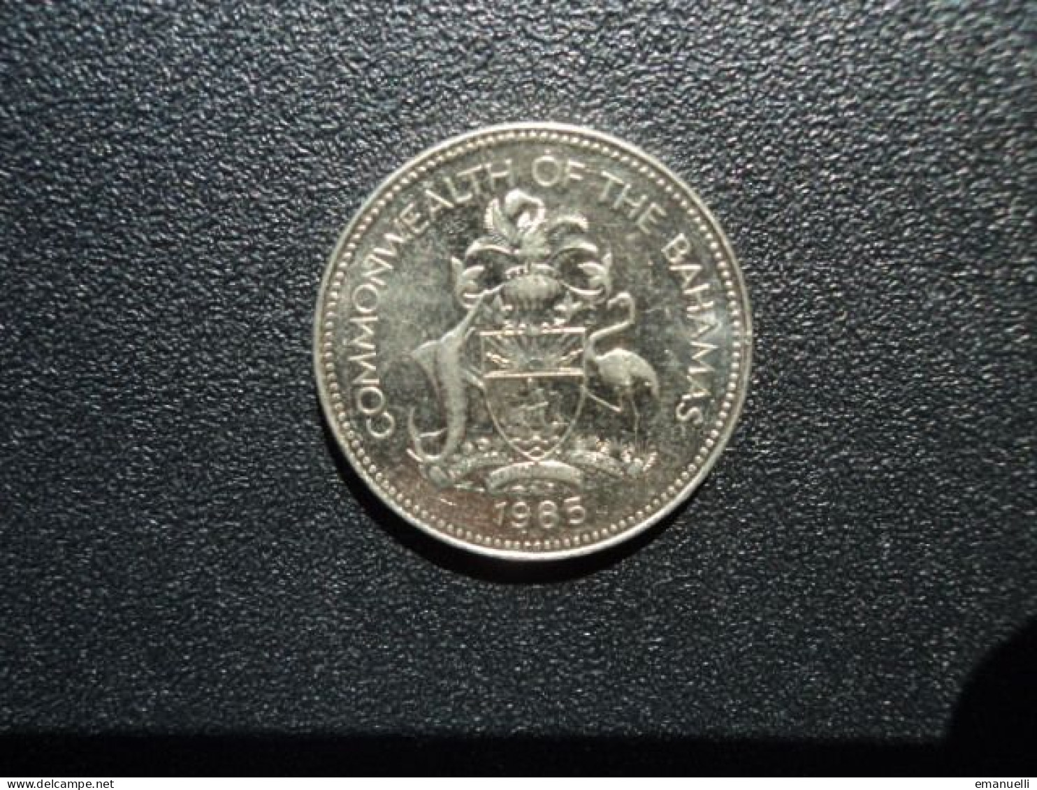 BAHAMAS * : 25 CENTS   1985   KM 63.1         (NON CIRCULÉE) SUP+ - Bahamas