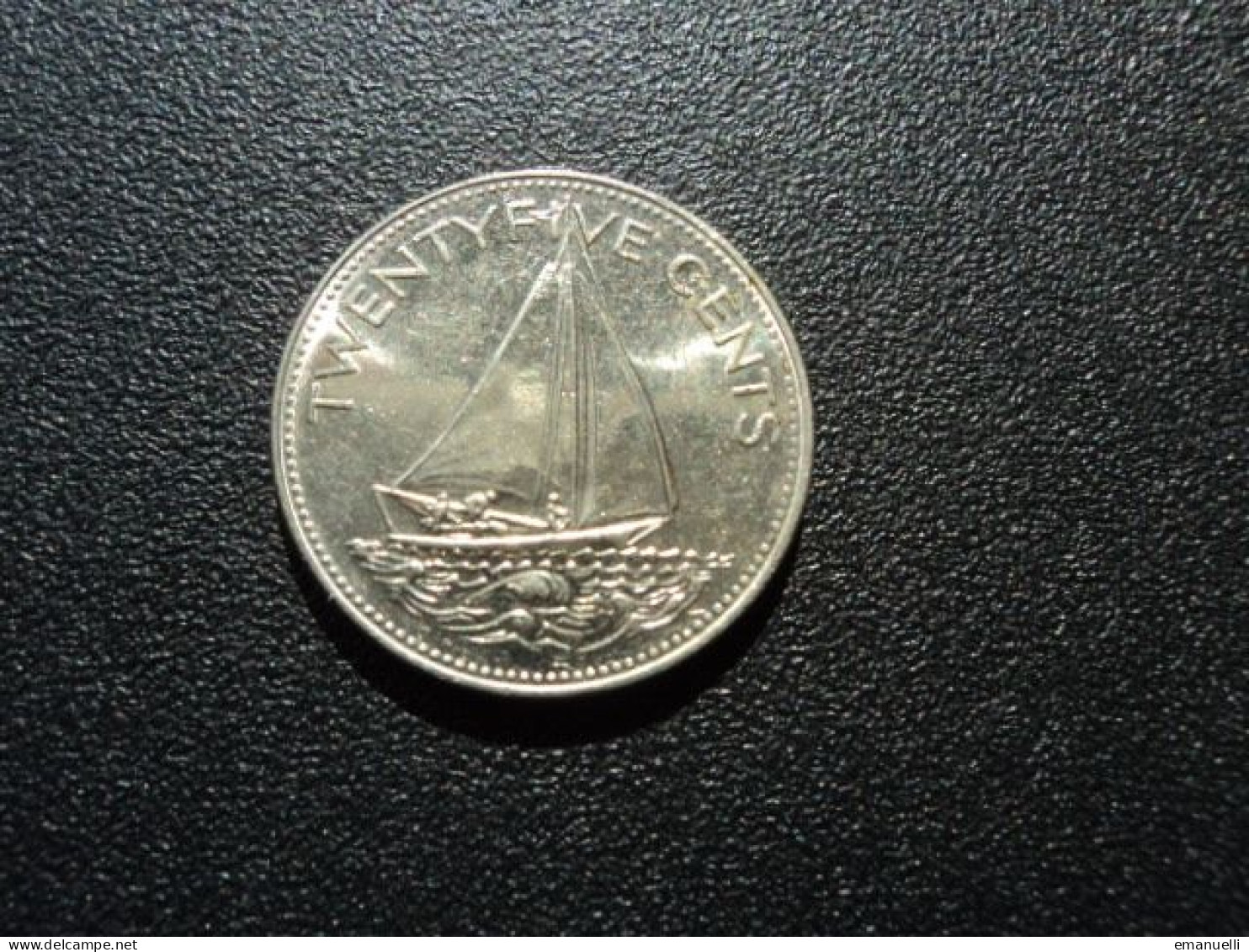 BAHAMAS * : 25 CENTS   1985   KM 63.1         (NON CIRCULÉE) SUP+ - Bahamas